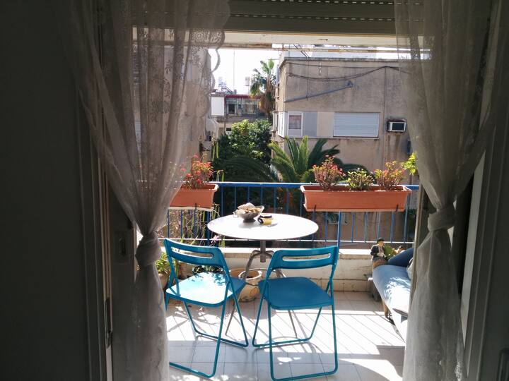 Picha ya Fleti ya kupendeza katikati ya TLV 1