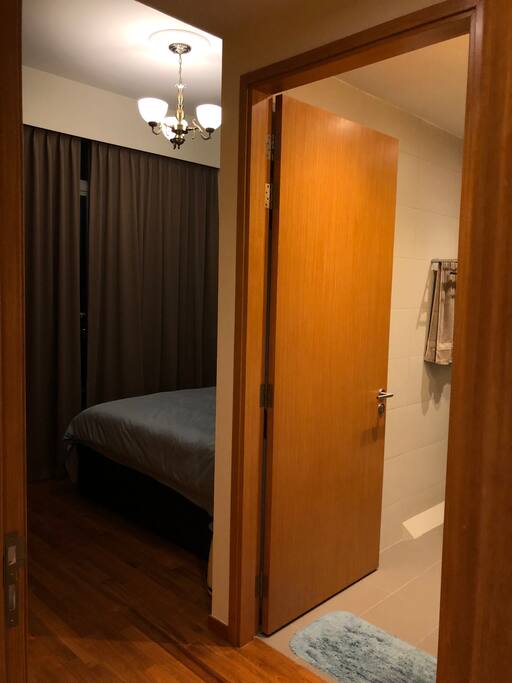 Entrance to your room. With your own private Shower / toilet facilities within (photo right).