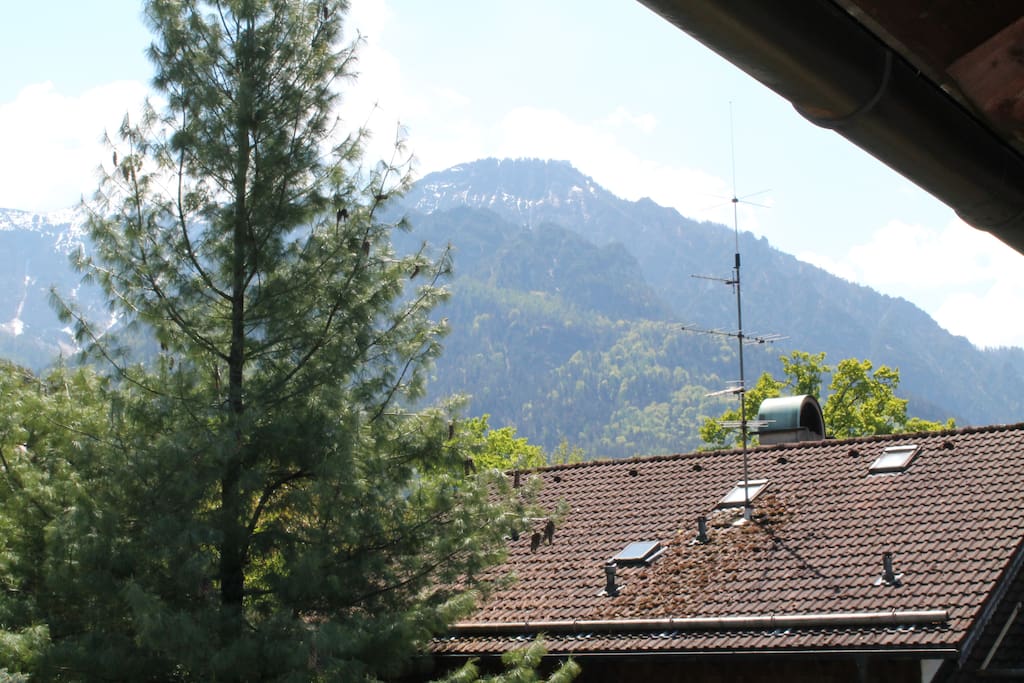 Blick zum Predigtstuhl