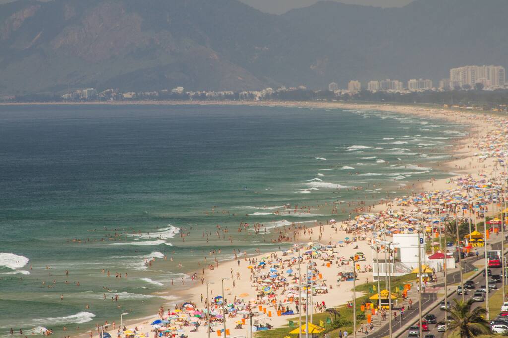 Vista praia lateral