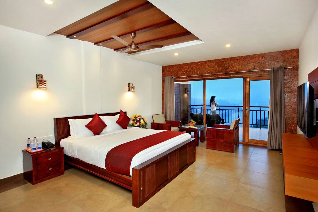 The lake view Romantic .