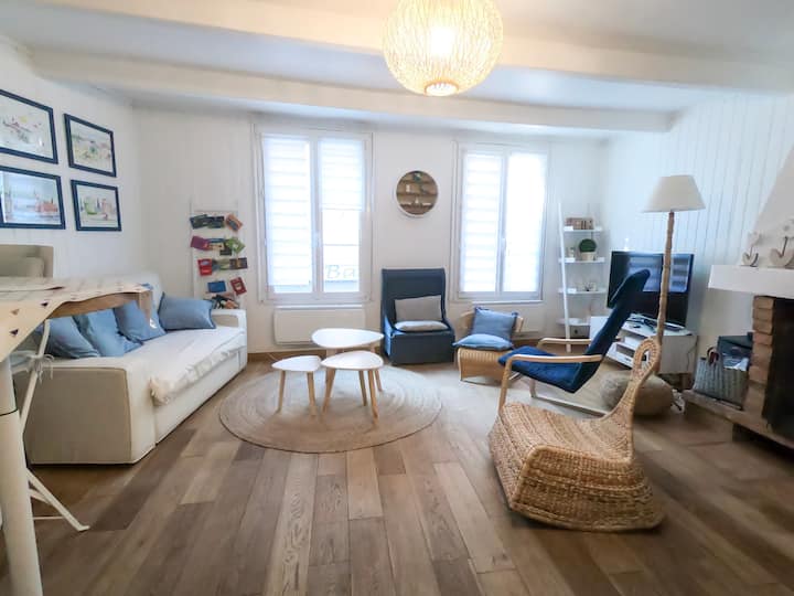 1 Schlafzimmer Wohnung Im Zentrum, Fußgängerzone, 180m Strand - Trouville-sur-Mer