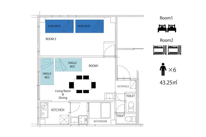 Hostel Inn Kyoto Gion managed Airbnb listing 1