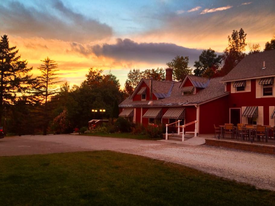 Sunset at The Vermont Inn