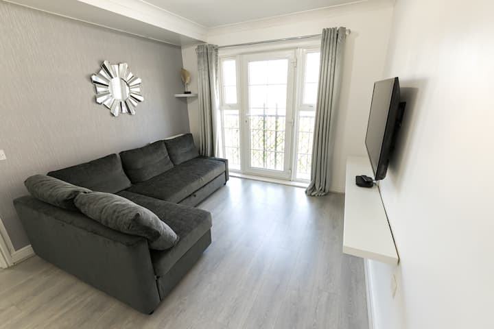 Cozy 2bed Apartment, Sleeps 6. Free Parking! - Hampshire