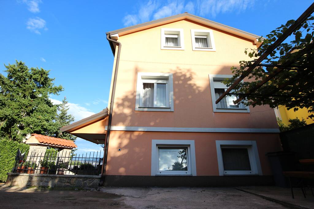middle windows of your apartment