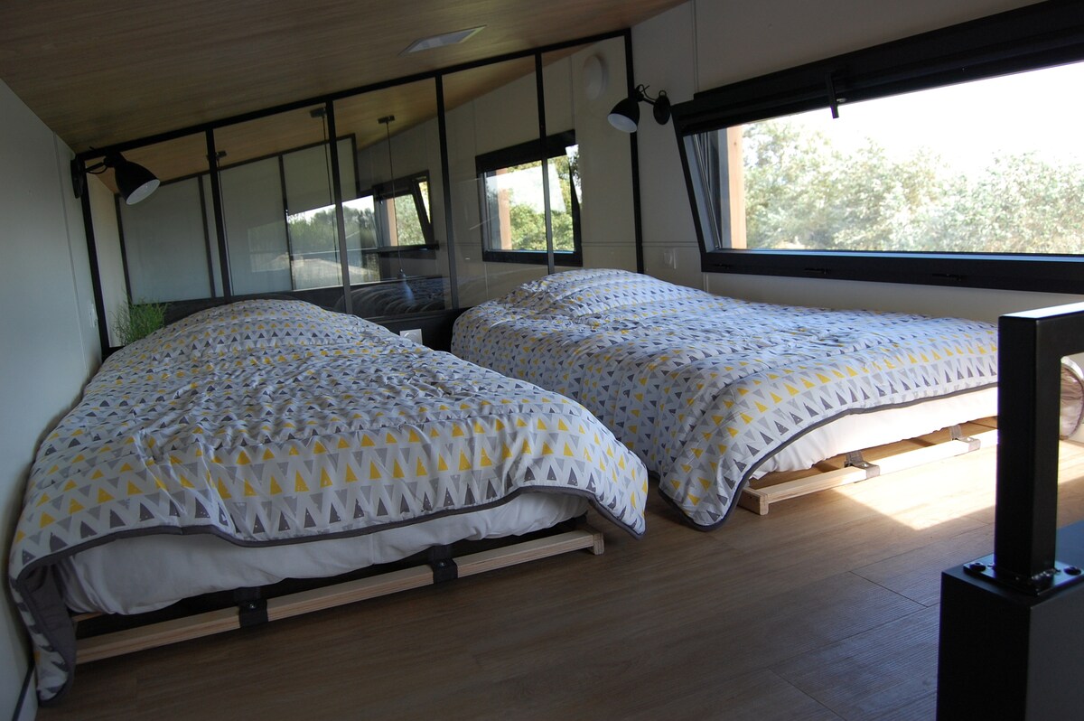 mezzanine 2 lits simples