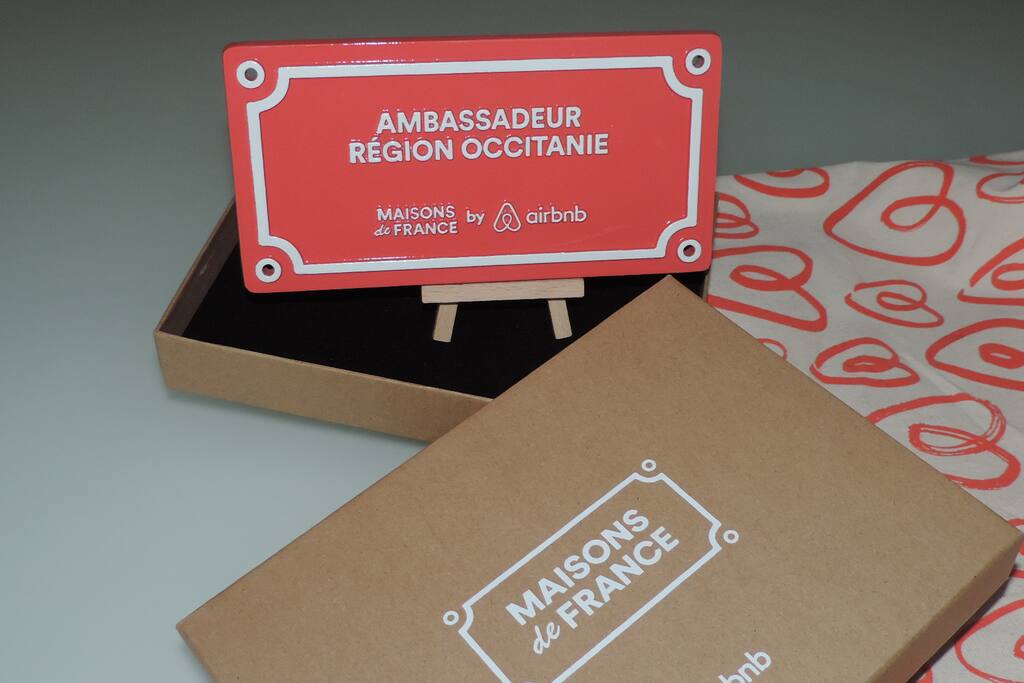 Nous avons été élus AMBASSADEUR OCCITANIE par Airbnb !