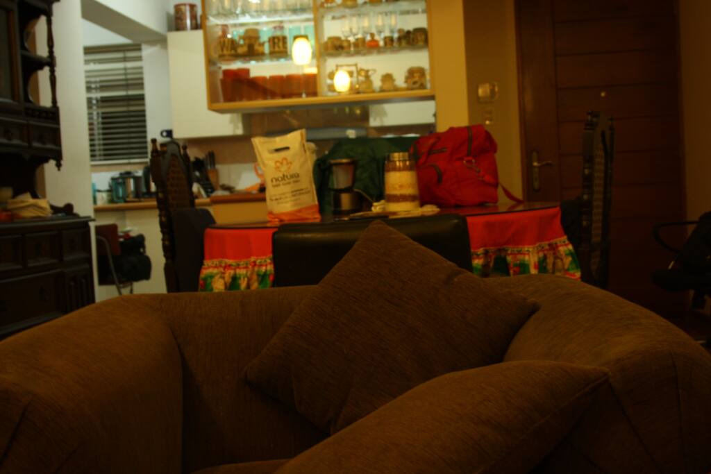 Common areas of the apartment.