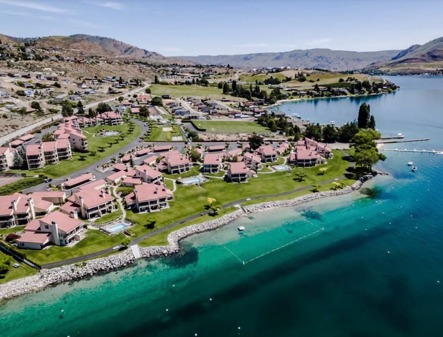 Beautiful Lake Chelan Shores Resort