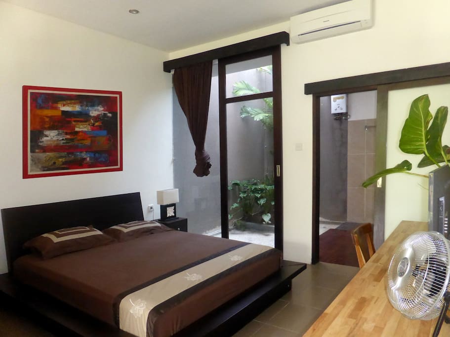 Studio A, B & C have each a small, individual garden (6m2)