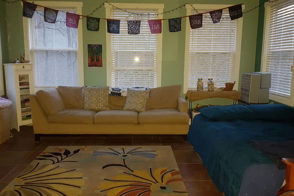 Cozy home away from home. Love your life. Live your love!