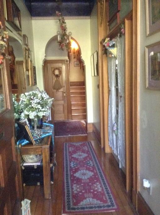 Interior front entrance