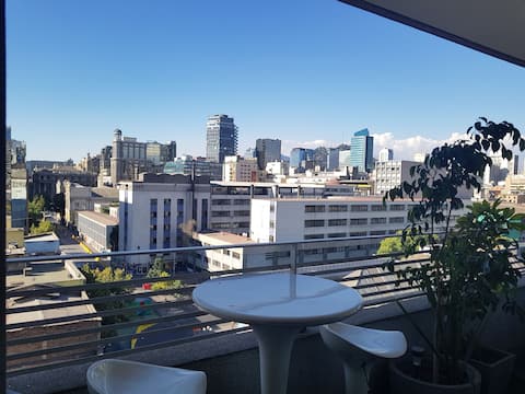 Habitación con excelente ubicación en Santiago