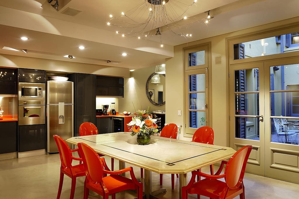 Dining area