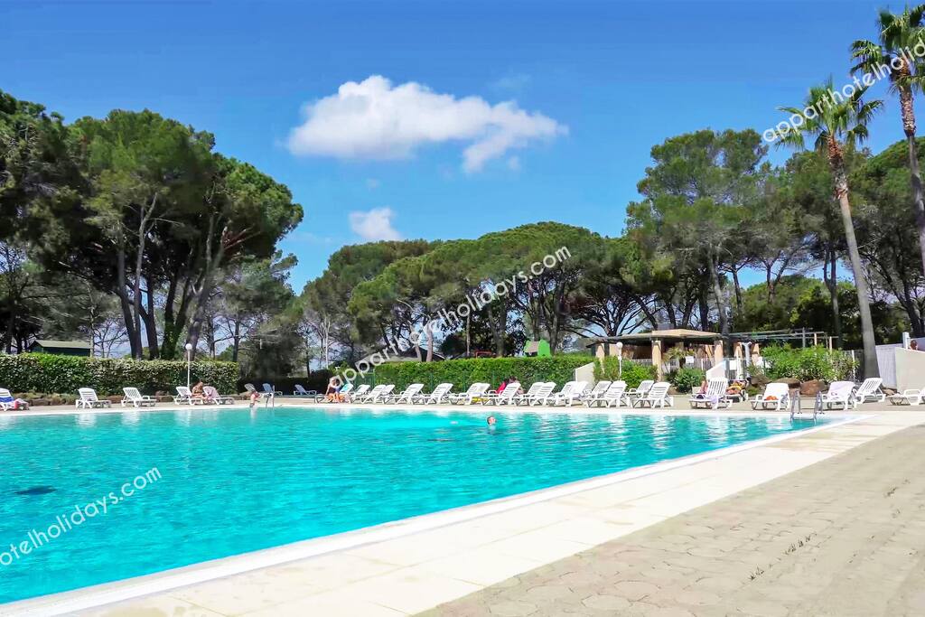 Piscine de 400m2 chauffée à 29 degré + petit bain chauffé pour enfants