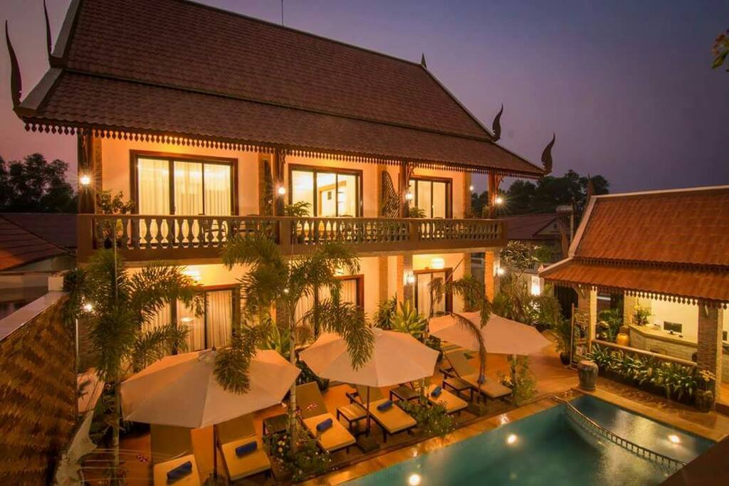 The view of 6room from the restaurant from the roof