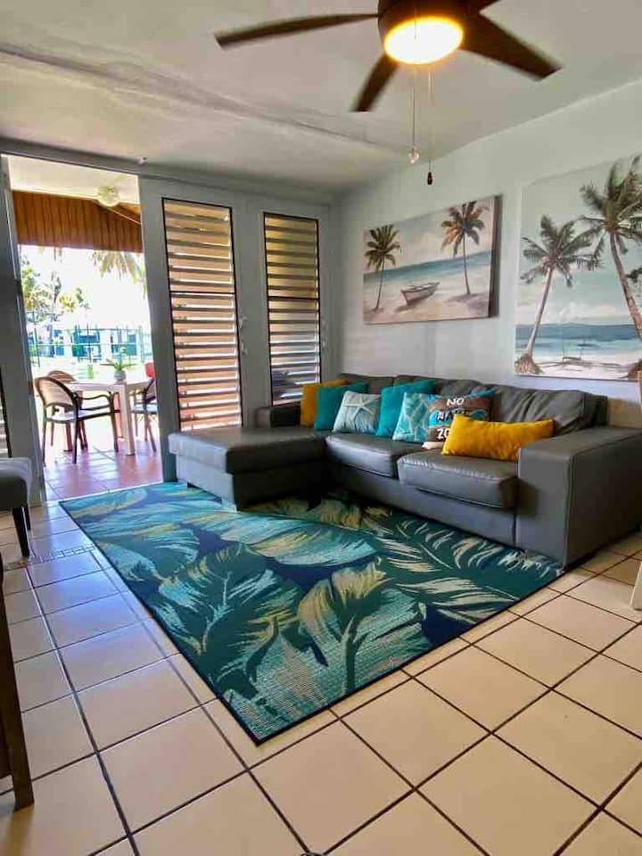 Family Beach Villa | Tennis Court & Beach Access - Porto Rico