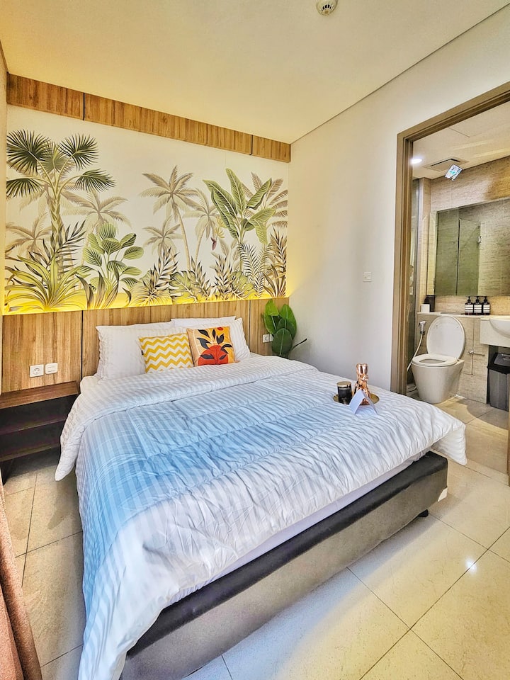 Spazio by SAN | 3BR 7 Bed @ Taman Anggrek Res Mall