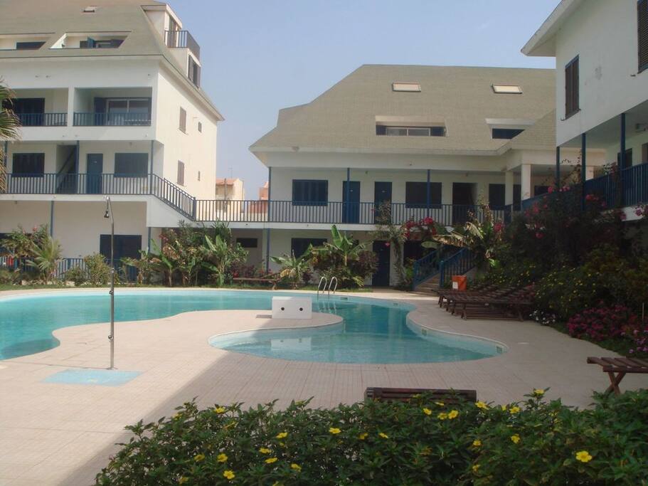 Guests have access to the swimming pool