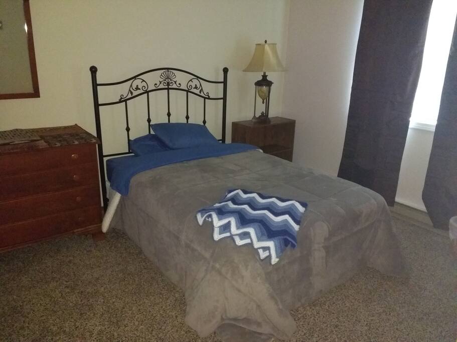 Bedroom #1 - double bed -click to see full view.