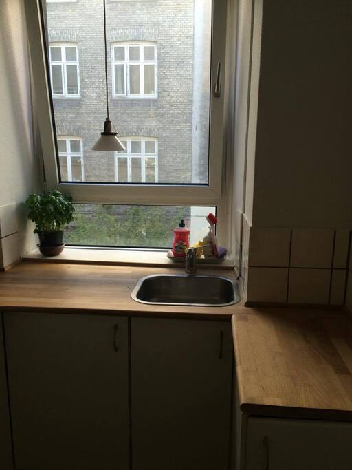 The "view" from the kitchen window