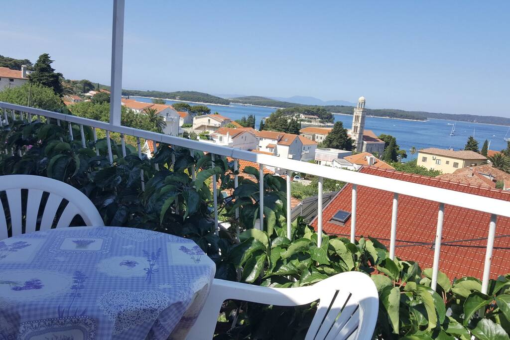Your table on the balcony