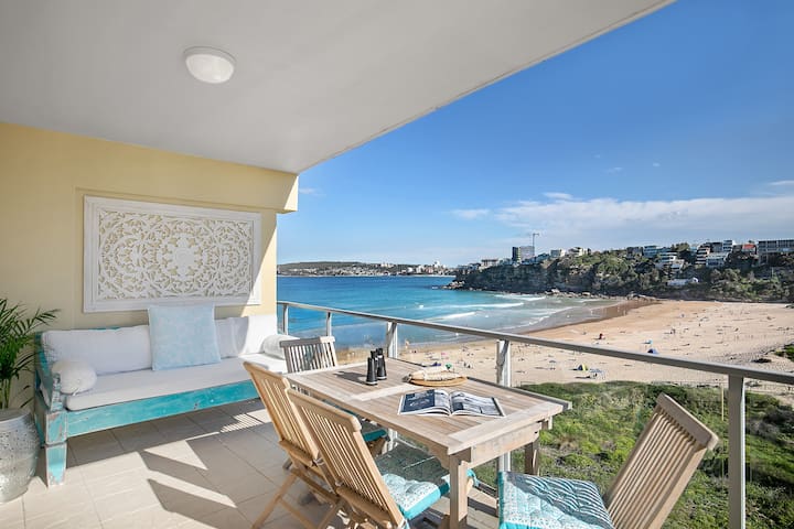 Beach Front Bliss! 2 bed 2 bath 2 living & Garage