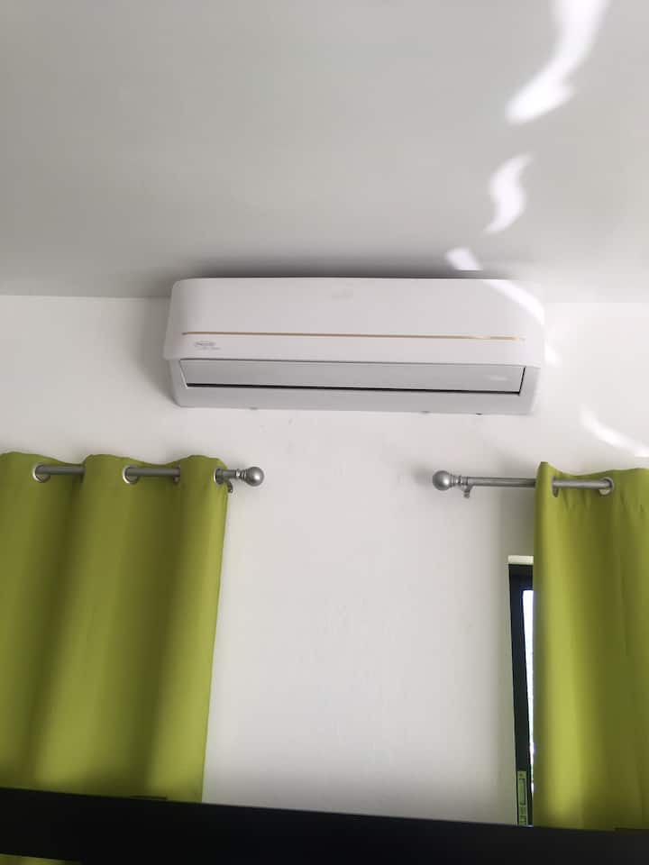 24 btu AC i soveværelset