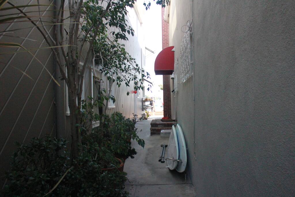Walk way to beach