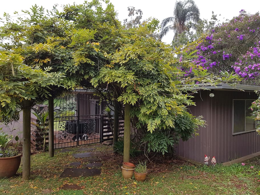 Cottage is separate to the house