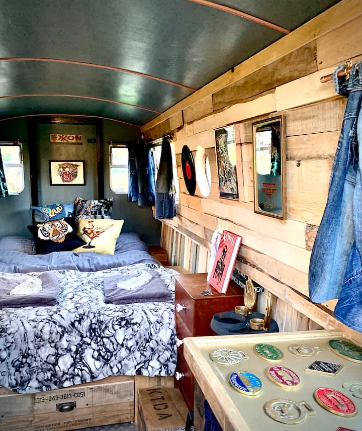 Brand new super cool canal boat “The Magic Rat”