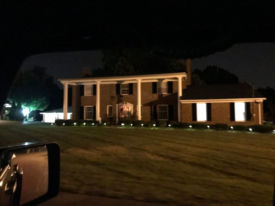Front of the house