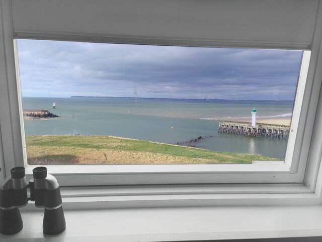 Studio Terrasse vue mer à Deauville