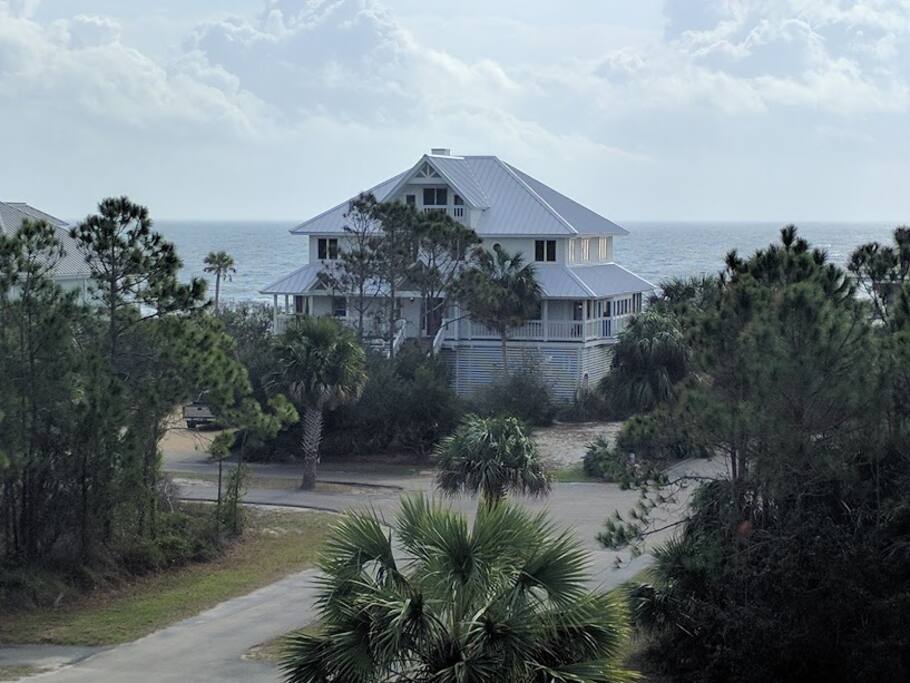 Gulf View From House