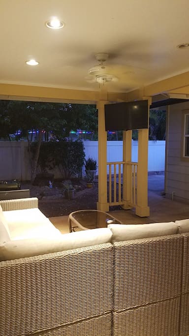 Outdoor livingroom