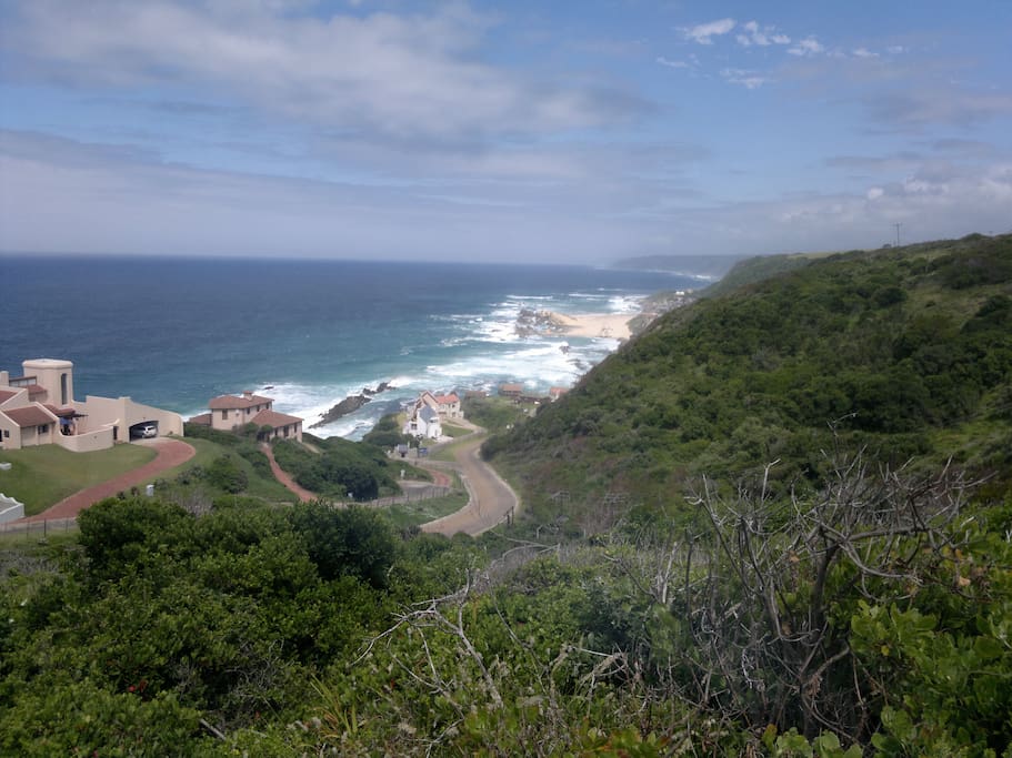 View as you enter Eersterivierstrand past the Fynbos Golf club