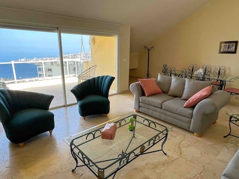 El Sahel Apt. with breathtaking view,Sahel Alma