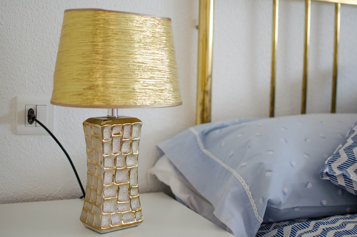 Camera da letto principale dettagliata