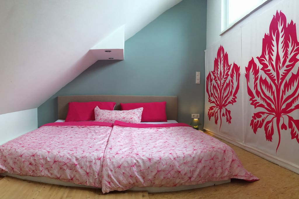 Kuschelbett in der oberen Etage