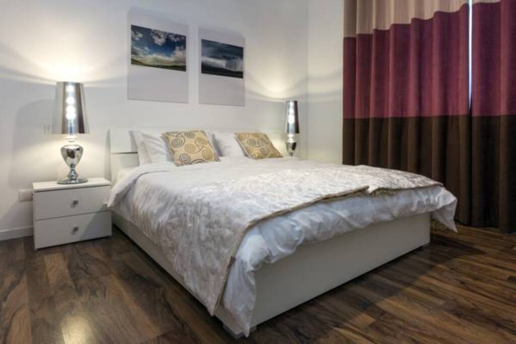 In all our bedrooms, the door closes. Orthopedic mattresses, snow-white bed, soft pillows, everything for your restful sleep