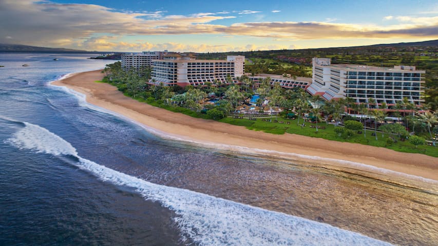 Prime Oceanfront Maui Marriott 2BR 3BA Condo
