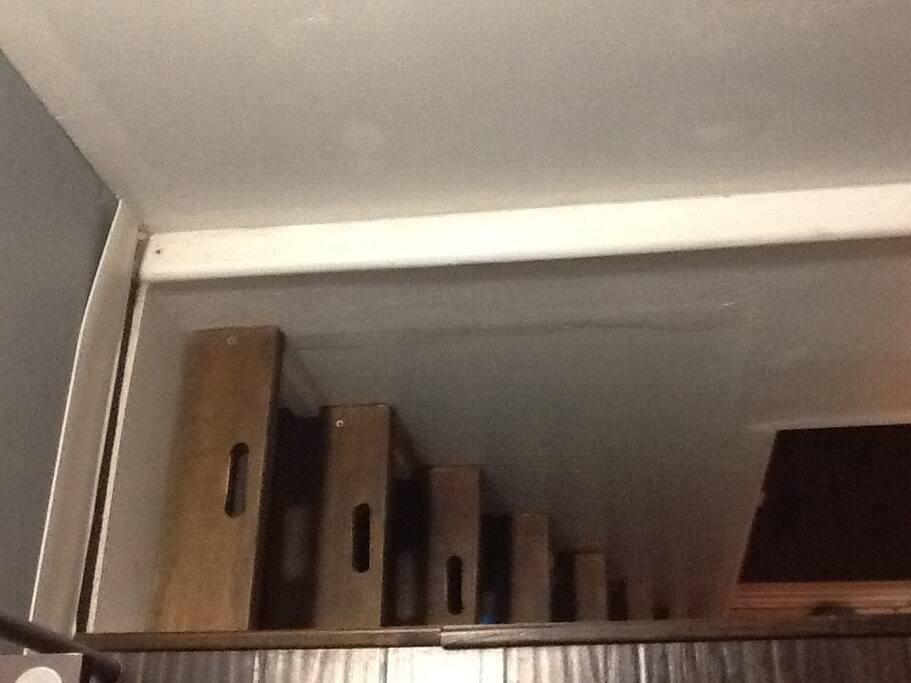 Basically you are climbing a ladder to the bed