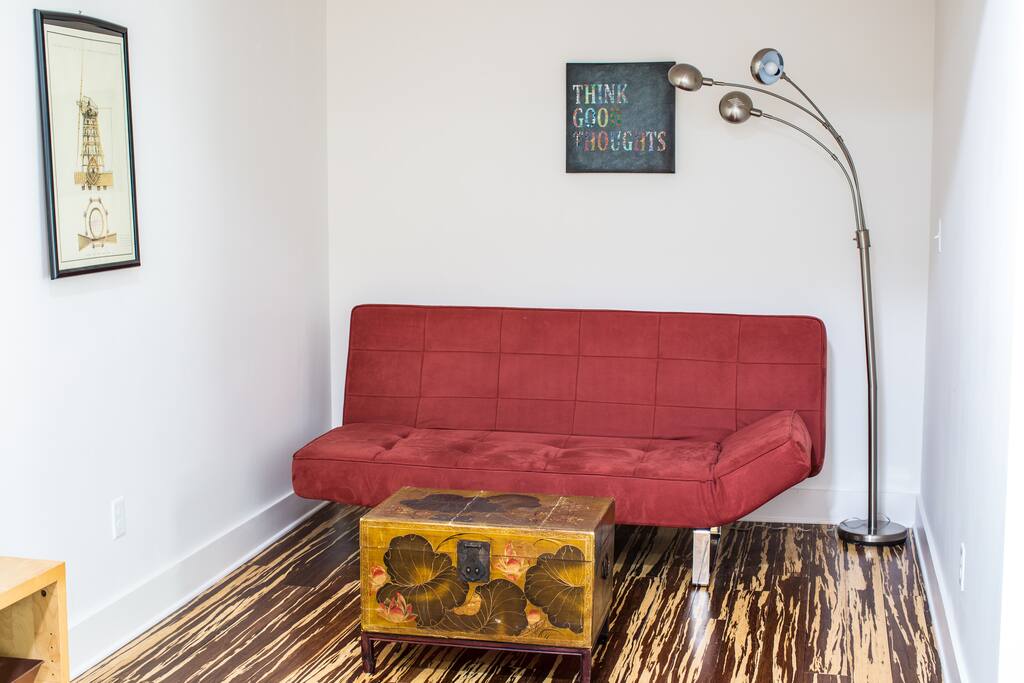 Common space sleeping futon by Bo