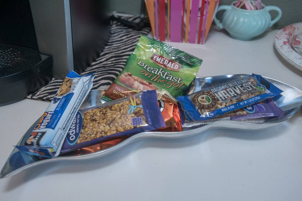 Some snacks always provided