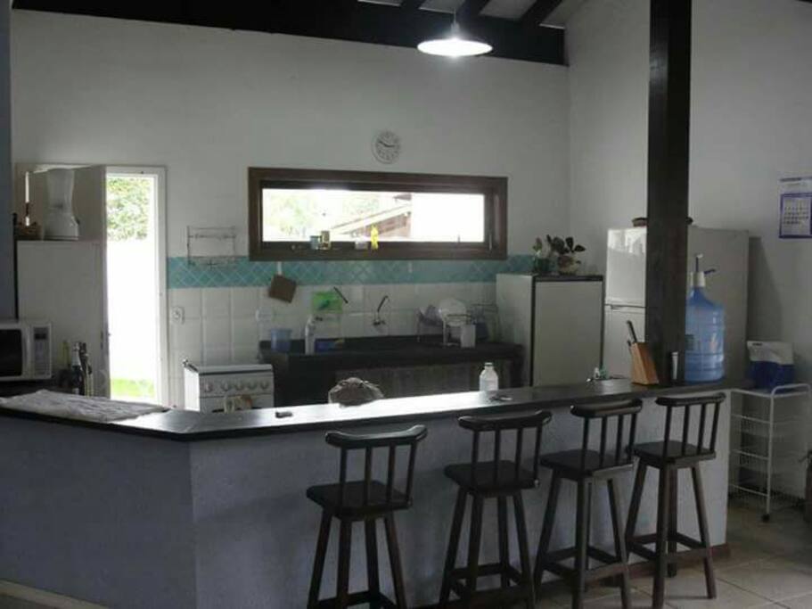 Cozinha e balcão