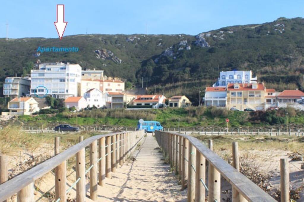 Localização apartamento frente à prais