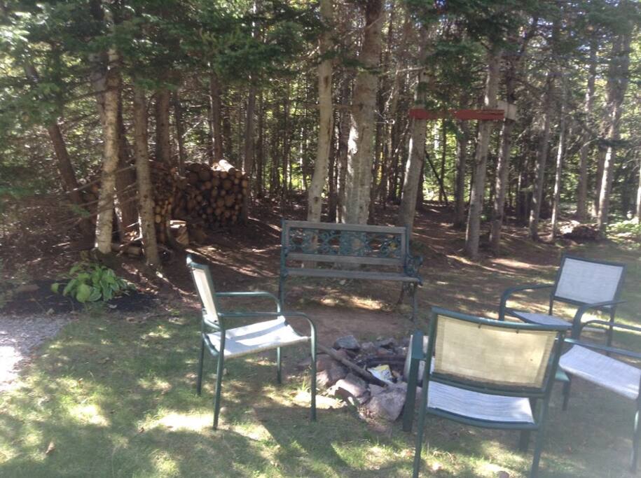 Family size fire pit.