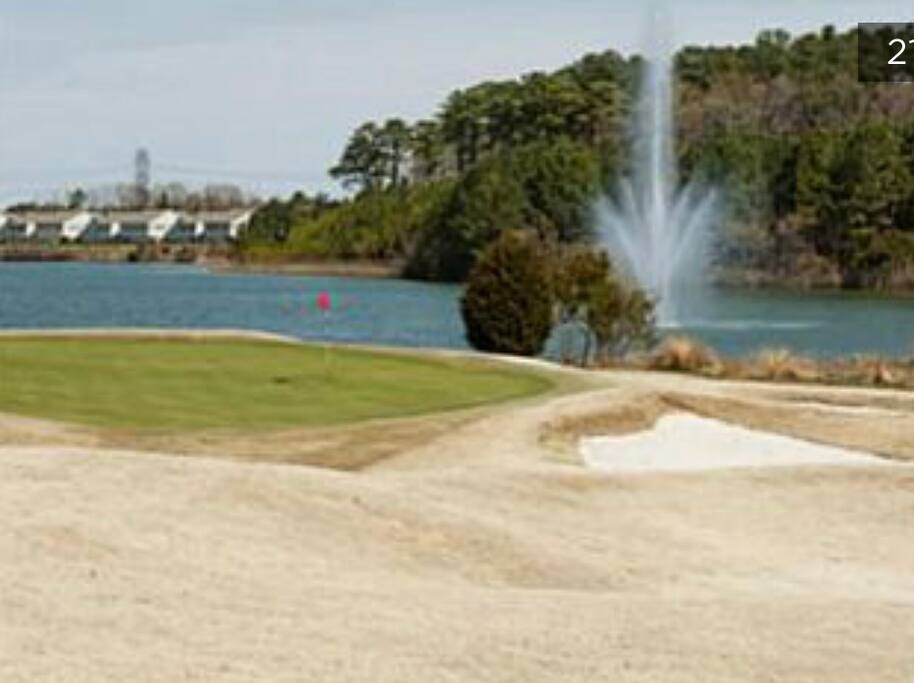 Home sits close to 18th hole