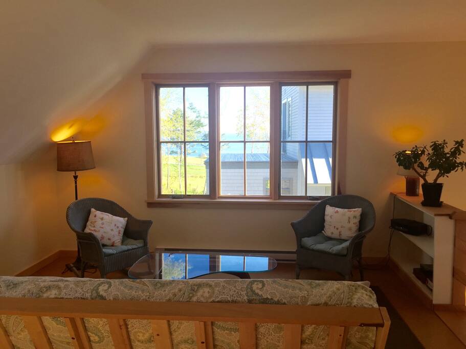 Water view from living area